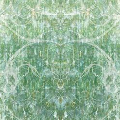 Hori Wallpaper by Simcox • Color Green • Abstract Wallpaper • swatch