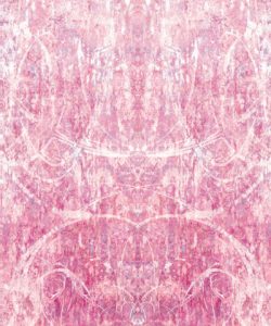 Hori Wallpaper by Simcox • Color Rose • colorful calligraphy Abstract Wallpaper • swatch