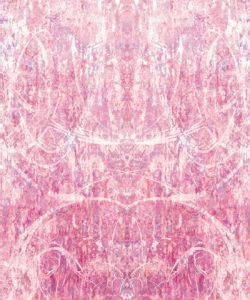 Hori Wallpaper by Simcox • Color Rose • colorful calligraphy Abstract Wallpaper • swatch