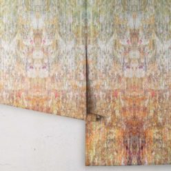 Patina Wallpaper by Simcox • Color Earth • Abstract Wallpaper • rolls