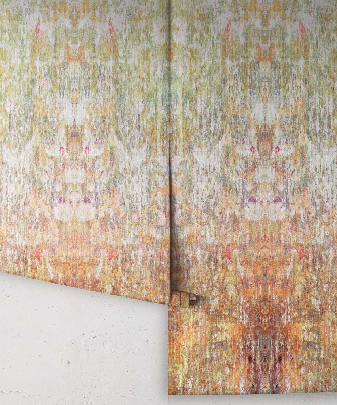 Patina Wallpaper by Simcox • Color Earth • Abstract Wallpaper • rolls