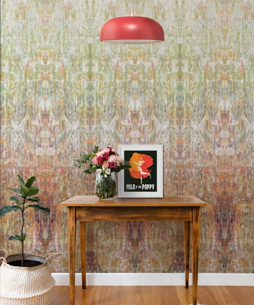 Patina Wallpaper • Textured Abstract Wallpaper • Milton & King