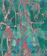 Camoufleur Wallpaper • Rainforest • Teal Wallpaper • Abstract Wallpaper swatch