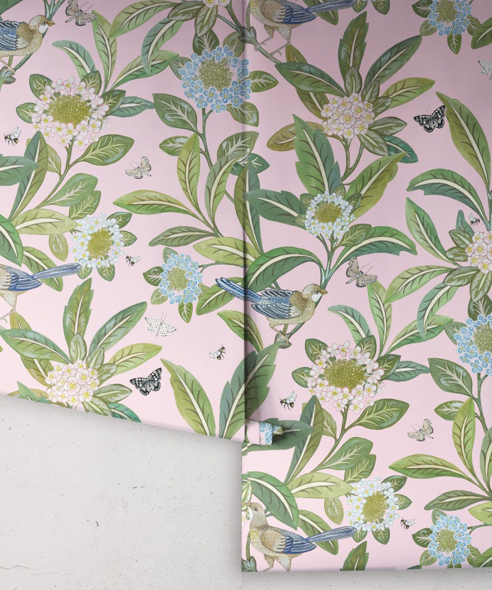 Sunny Garden Wallpaper • Beautiful Floral Design • Milton & King