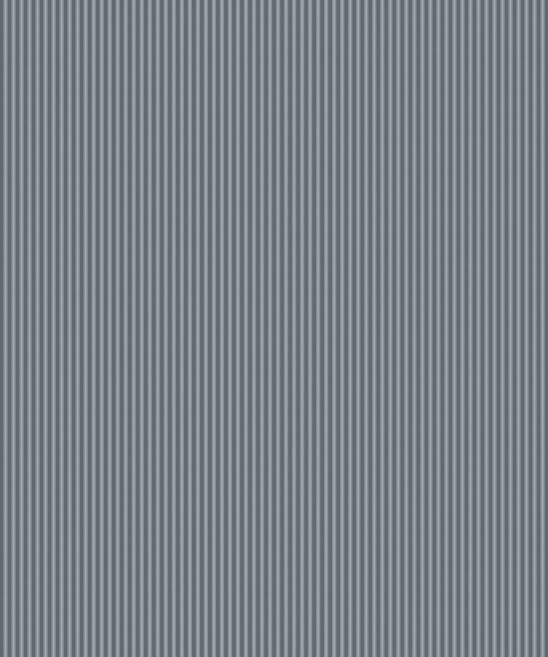 Ticking Stripe Wallpaper • Grey Wallpaper • Swatch