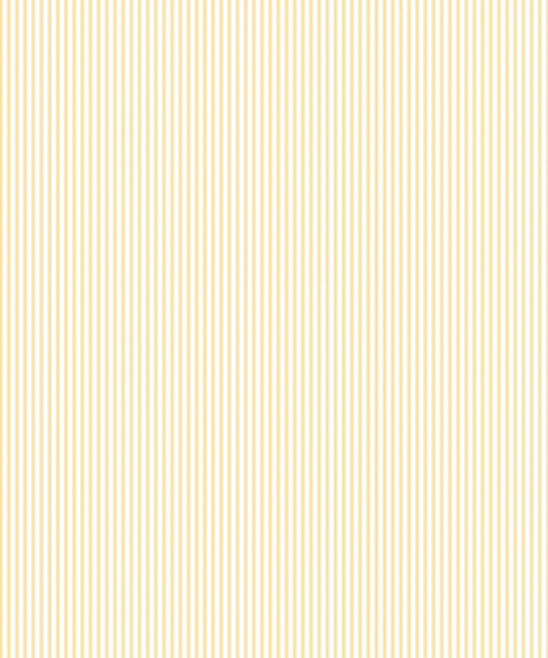 Ticking Stripe Wallpaper • Sunshine Yellow Wallpaper • Swatch