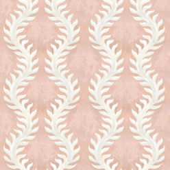 Fern Wallpaper • Pink Wallpaper • Swatch