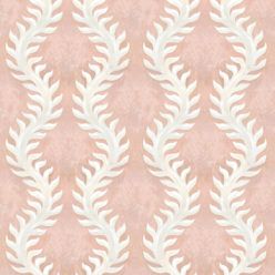 Fern Wallpaper • Pink Wallpaper • Swatch