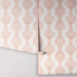 Fern Wallpaper • Pink Wallpaper • Rolls