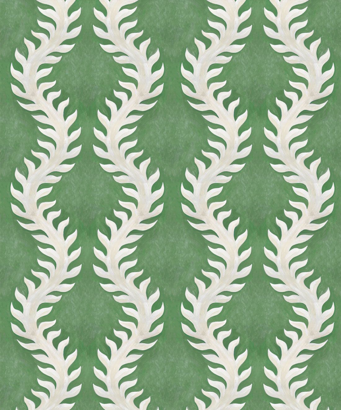 Fern Wallpaper • Green Wallpaper • Swatch