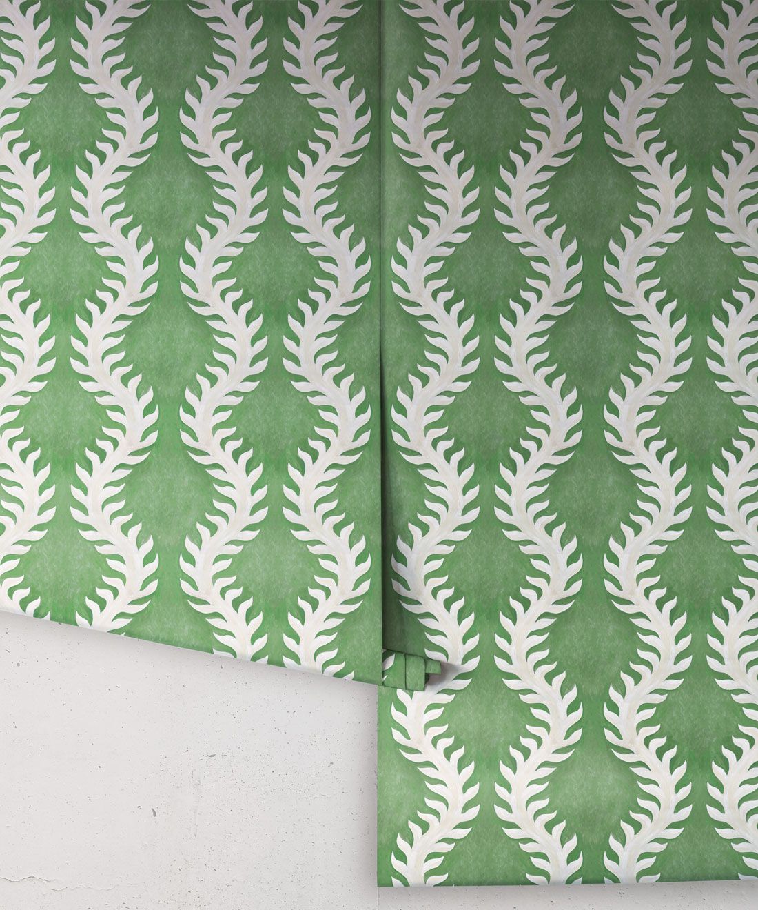 Fern Wallpaper • Green Wallpaper • Rolls