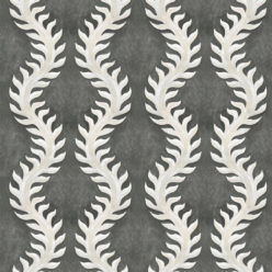 Fern Wallpaper • Gray Wallpaper • Swatch