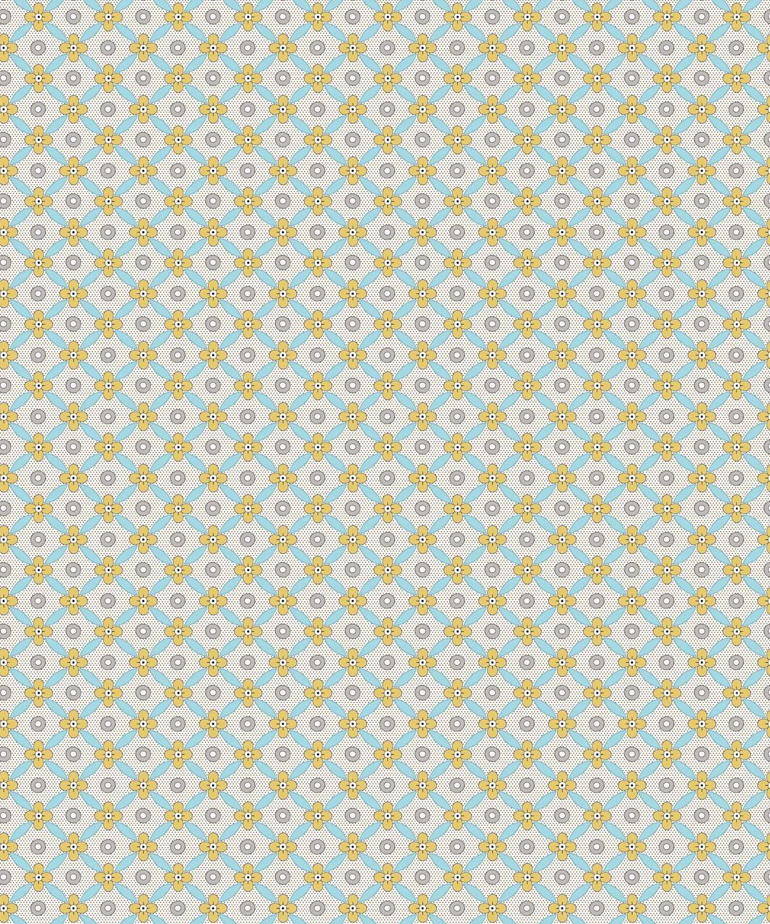 Petite Wallpaper • Mustard • Swatch