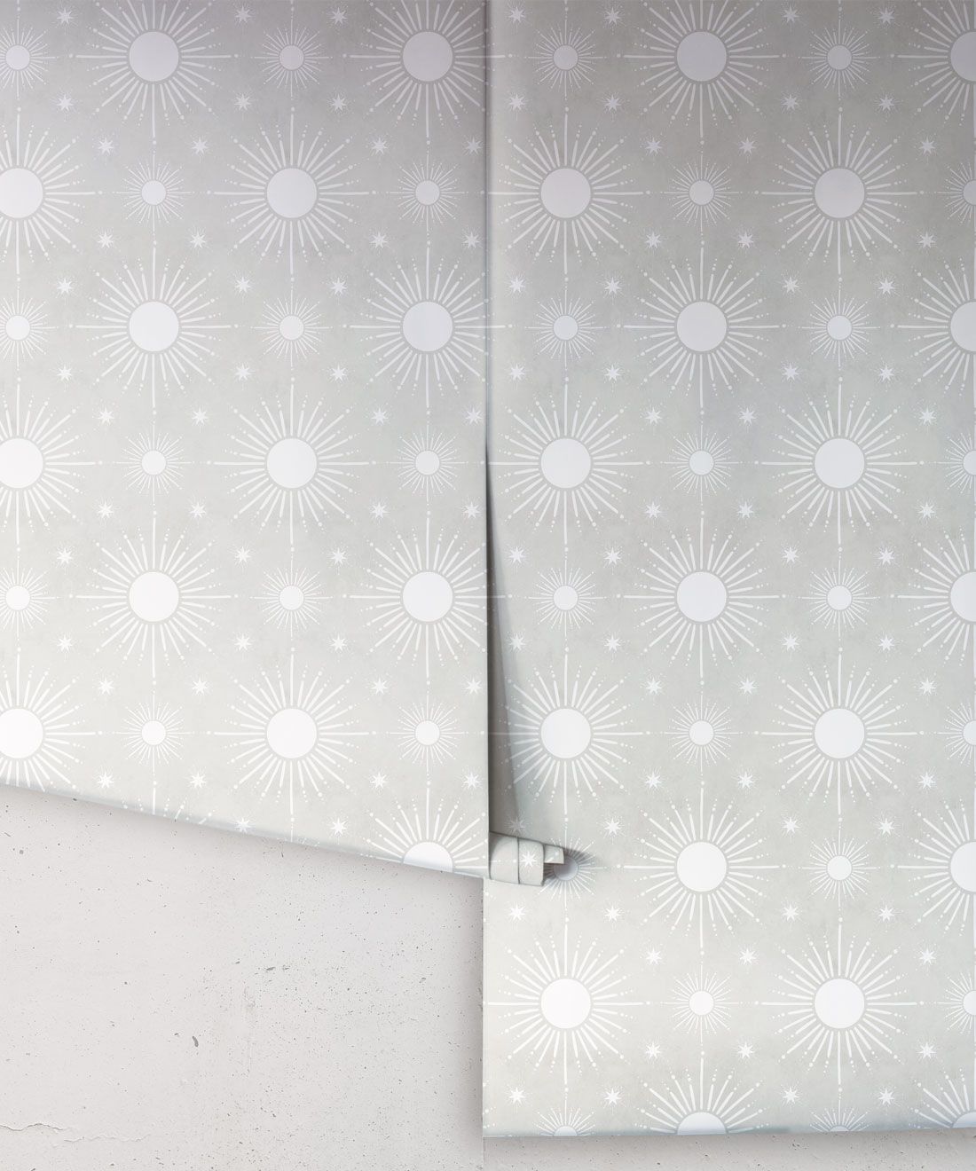 Sun Light Star Bright Wallpaper • Beige • Rolls