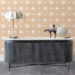 Sun Light Star Bright Wallpaper • Salmon• Insitu