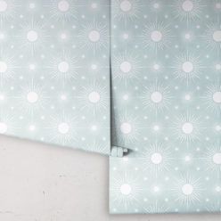 Sun Light Star Bright Wallpaper • Sea Spray • Rolls