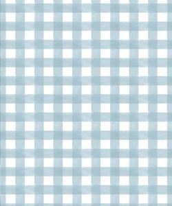 Check Wallpaper • Dusty Blue • Swatch