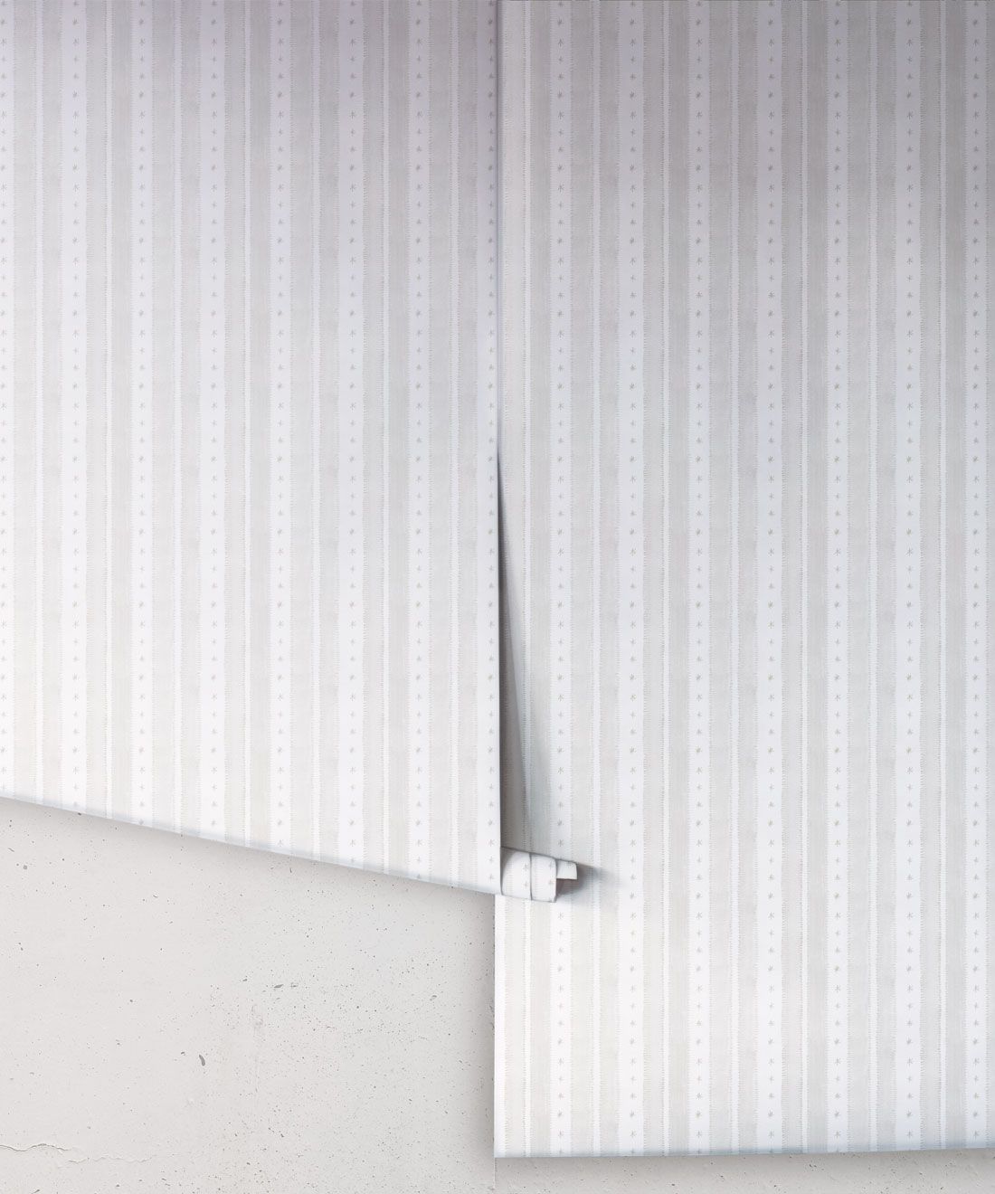 Star Stripe Wallpaper • Beige • Rolls