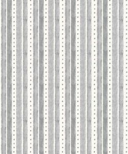 Star Stripe Wallpaper • Charcoal • Swatch