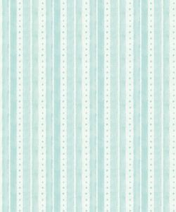 Star Stripe Wallpaper • Turquoise • Swatch