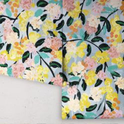 Blossom Wallpaper • Colorful Floral Wallpaper • Tiff Manuell • Abstract Expressionist Wallpaper • Rolls