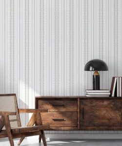 La Grand Coquille Wallpaper • Scallop & Striped • Milton & King