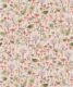 Fungi Wallpaper • Eloise Short • Vintage Floral Wallpaper • Granny Chic Wallpaper • Grandmillennial Style Wallpaper • Latte • Swatch
