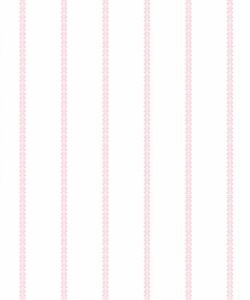 Chemin Wallpaper • Striped Wallpaper • Blush • Swatch