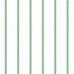 Chemin Wallpaper • Striped Wallpaper • Forest Green • Swatch