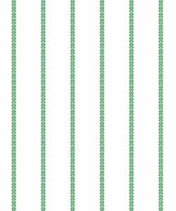 Chemin Wallpaper • Striped Wallpaper • Forest Green • Swatch