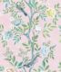 Chinoiserie Wallpaper • Floral Wallpaper • Bird Wallpaper • Magnolia • Blush • Swatch