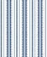 La Grand Coquille • Stripe and Scallop Wallpaper • Royal Blue • Swatch