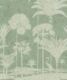 Shadow Palms Wallpaper Mural •Bethany Linz • Palm Tree Mural • Mint • Swatch
