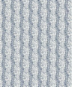 Park Avenue Petite Wallpaper • Dianne Bergeron • Animal Print Wallpaper • Animal Spots Wallpaper • Indigo • Swatch