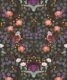 Turtle Doves Wallpaper • Bold Colorful Bird Wallpaper • Original • Swatch