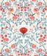 Turtle Doves Wallpaper • Bold Colorful Bird Wallpaper • Peppermint • Swatch