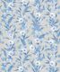 Bottlebrush Wallpaper • Grandmillenial Wallpaper • Blue Neutral • Swatch