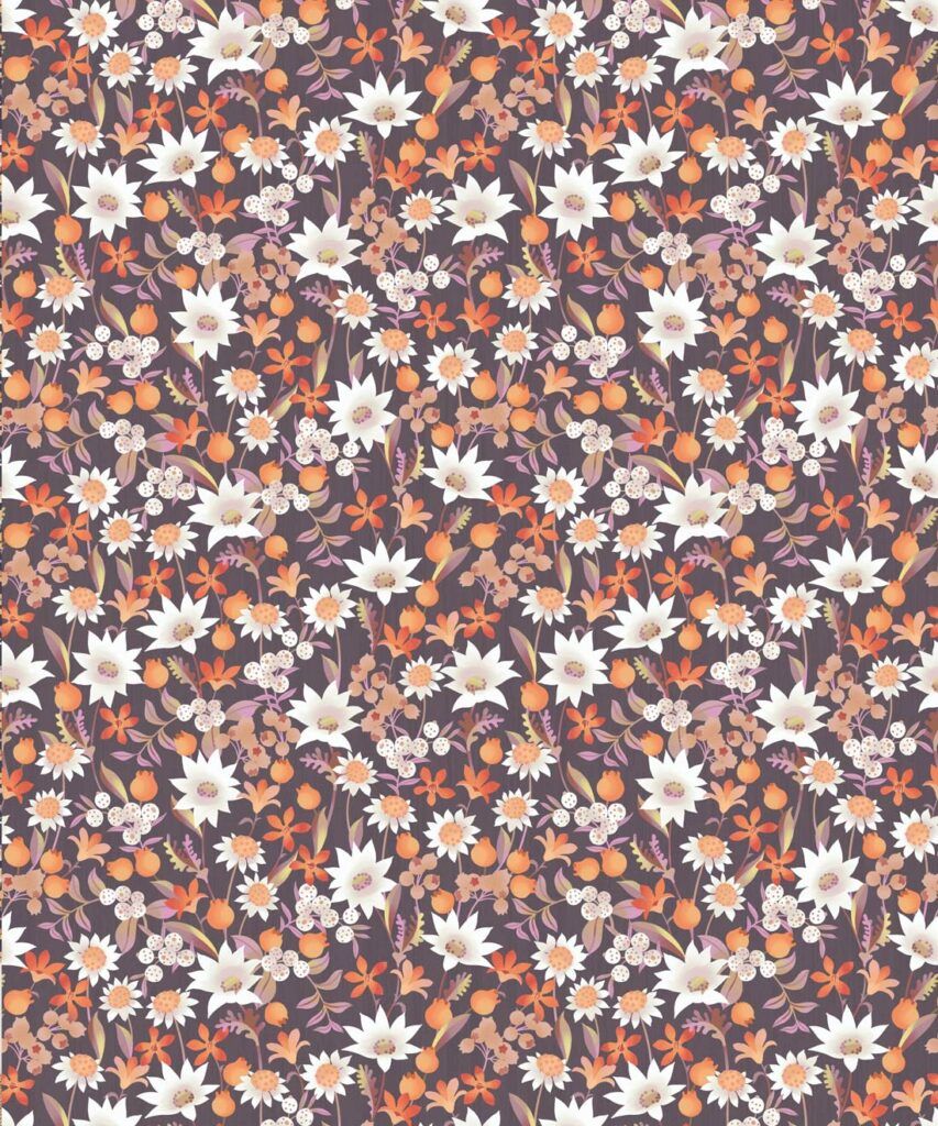 Flannel Flowers Wallpaper • Small Australian Flora • Milton & King
