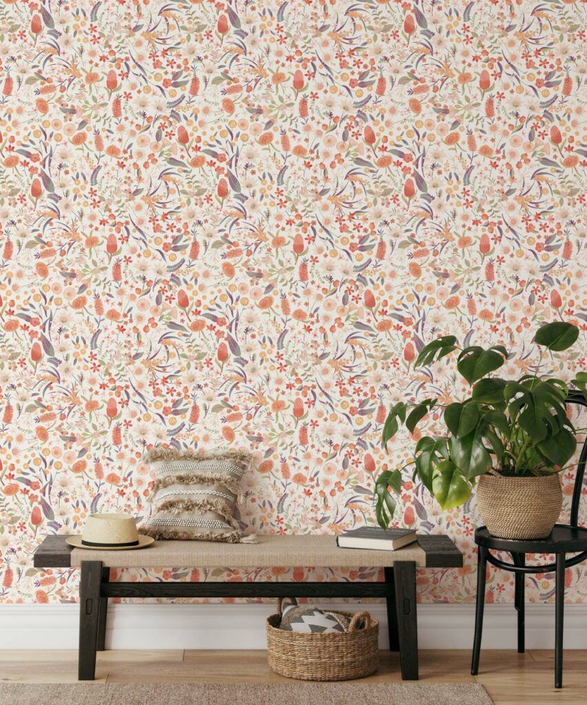 Forest Floral • Australian Flowers Wallpaper • Milton & King