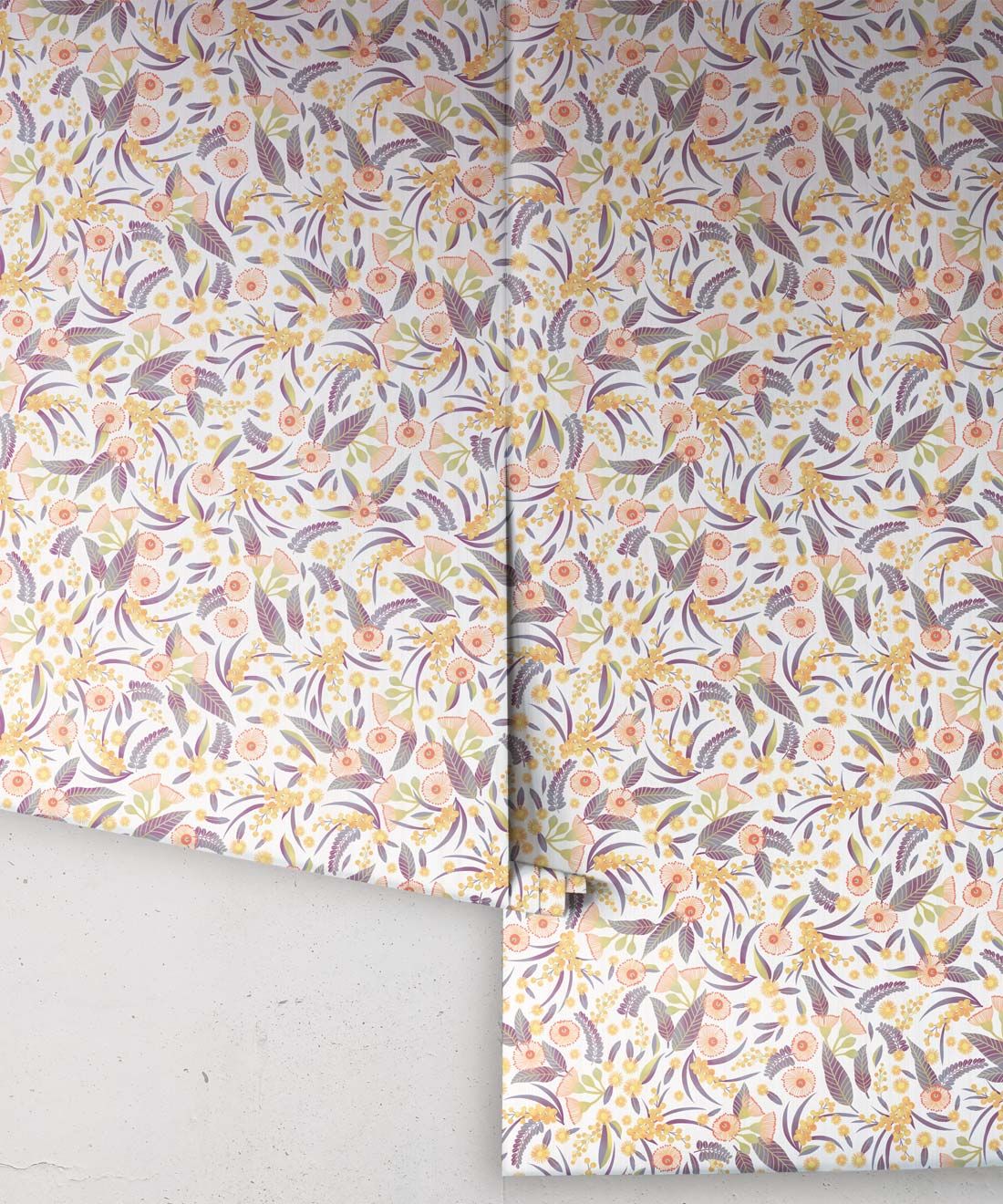 Gum Blossom Wallpaper • Ivory • Insitu