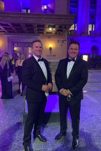 Queensland Export Awards 2021 • Milton & King • Wallpaper • Bryce Capp • Richard Capp • Brisbane