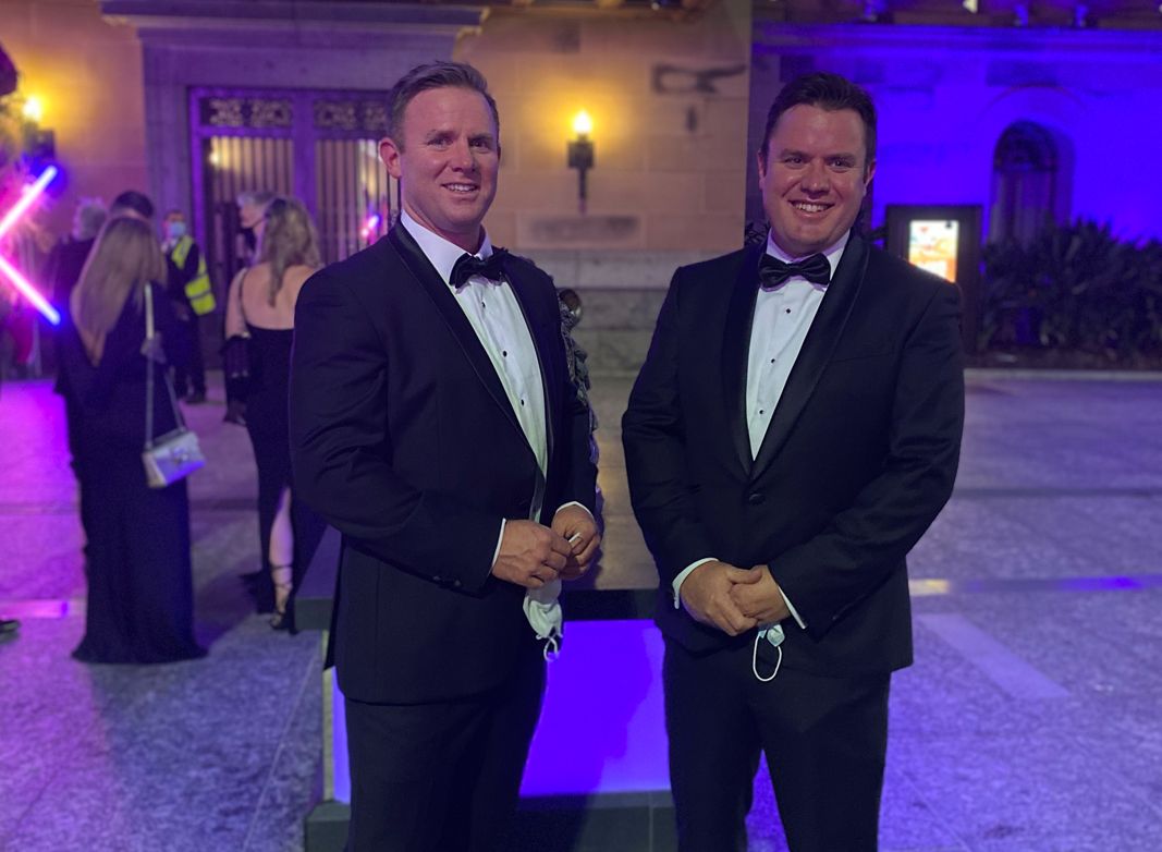 Queensland Export Awards 2021 • Milton & King • Wallpaper • Bryce Capp • Richard Capp