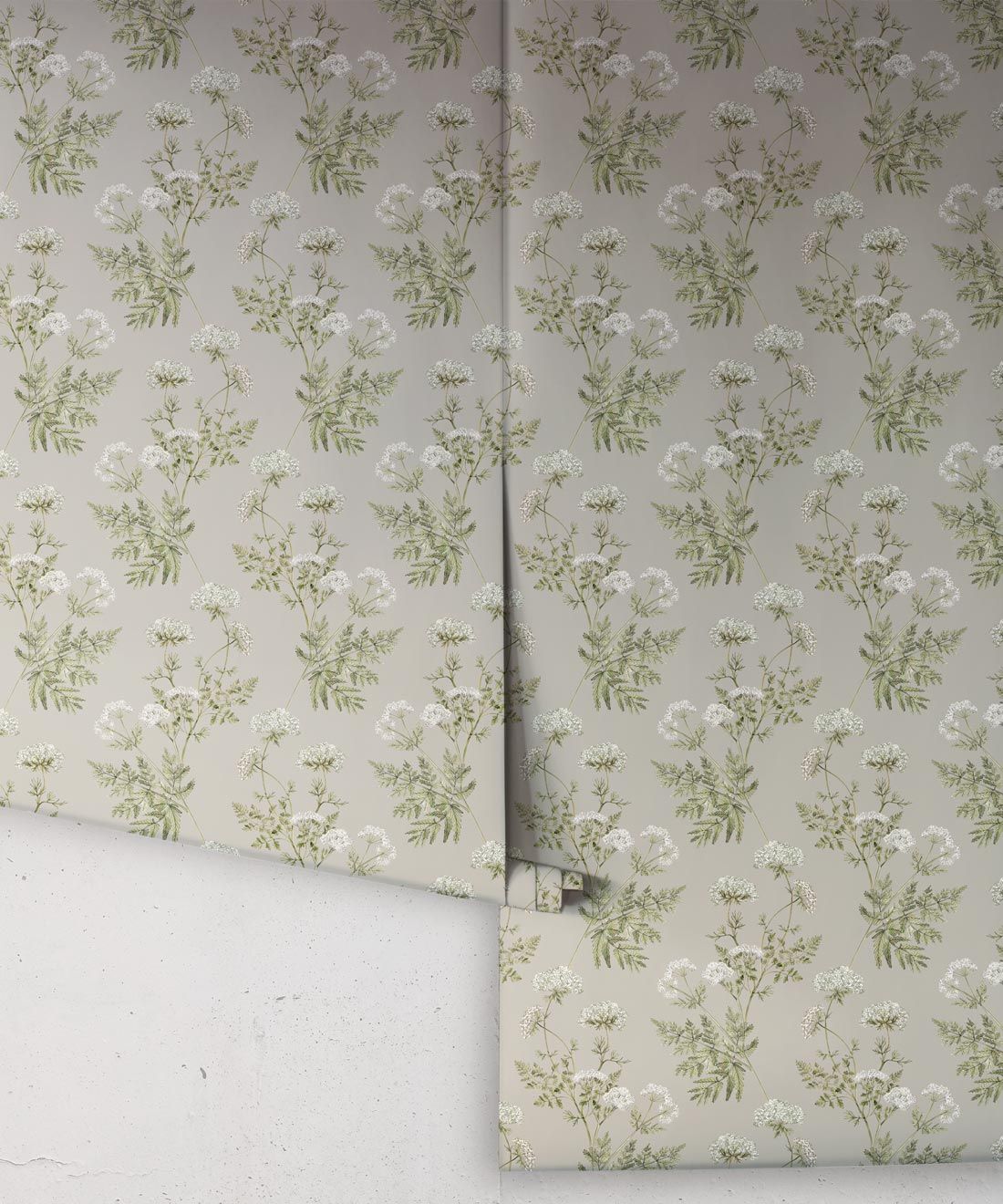 Cicely Wallpaper • Hackney & Co. • French Grey • Roll