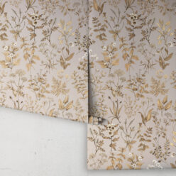 Herb Antique Wallpaper • Hackney & Co. • Grey • Roll