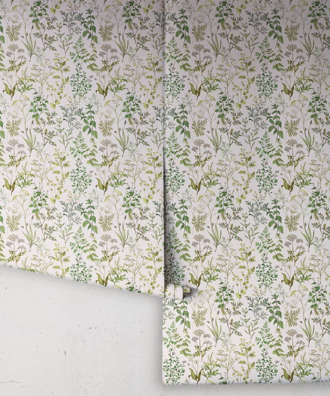 Herbarium Wallpaper • Hackney & Co. • Stone • Roll