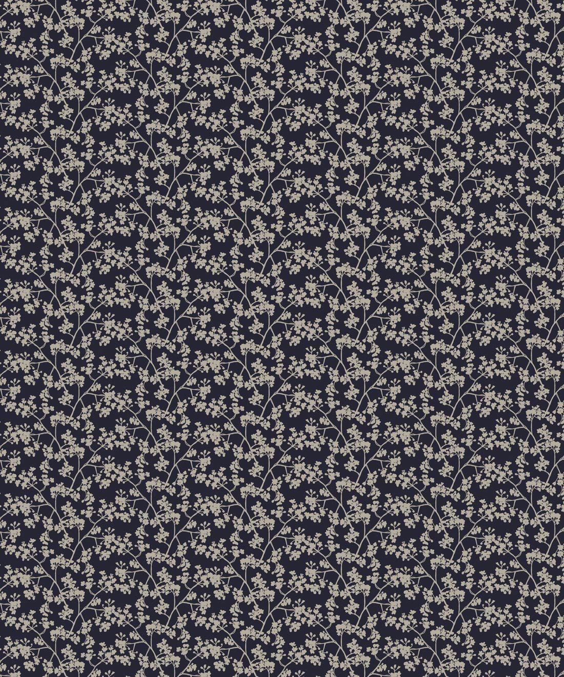 Seed Scattering Wallpaper • Hackney & Co. • Navy • Swatch