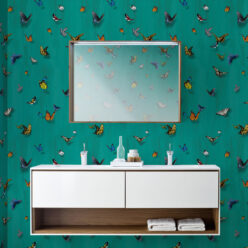 Papilio Wallpaper • Butterfly Wallpaper With Butterflies • Peacock • Insitu