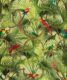 Copacabana Wallpaper • Tropical Bird Wallpaper • Greenery • Swatch