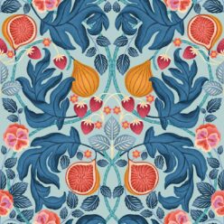 Powder Blue & Ochre
