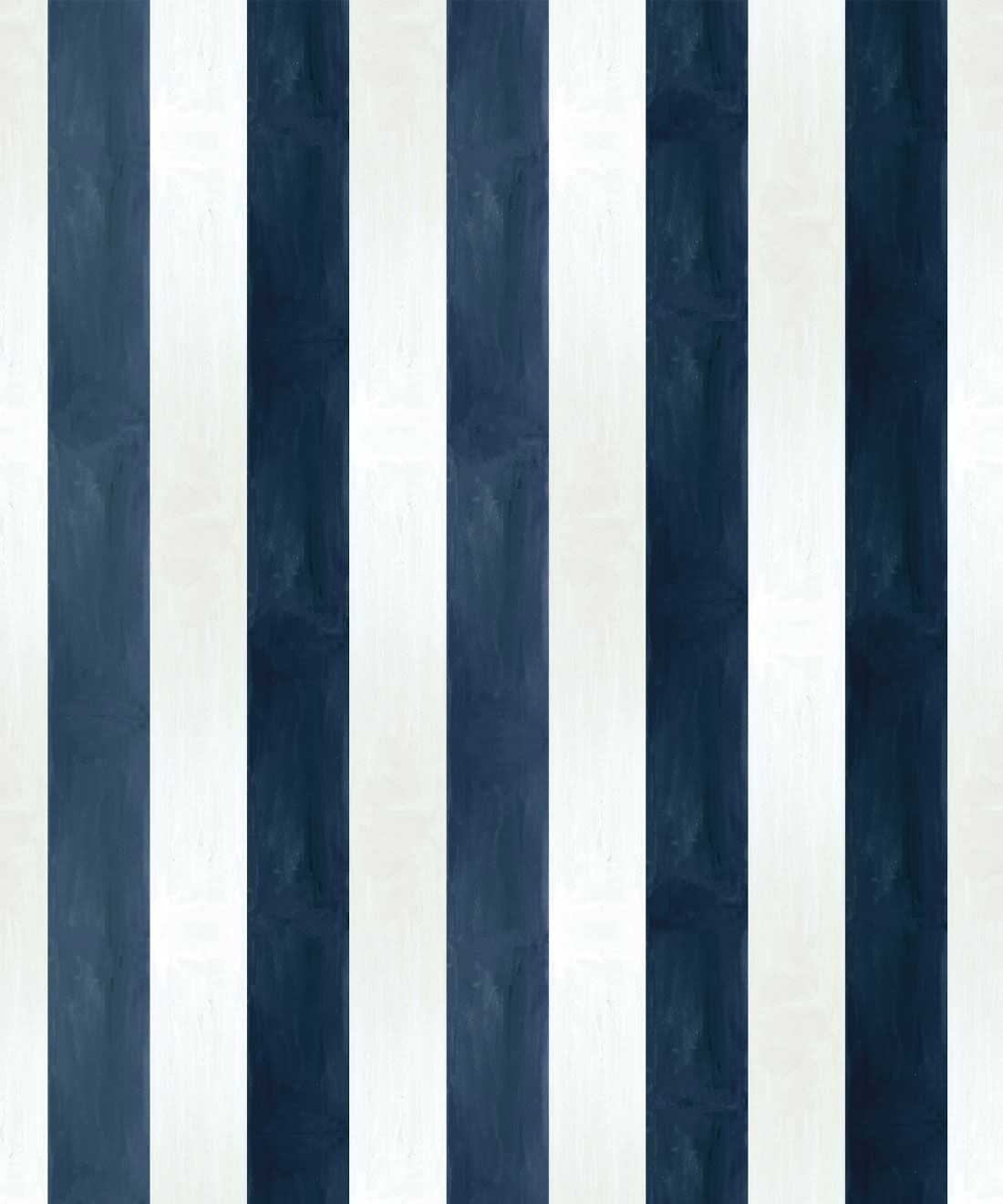 Fresco Stripe Wallpaper • Striped Wallpaper • Navy • Swatch